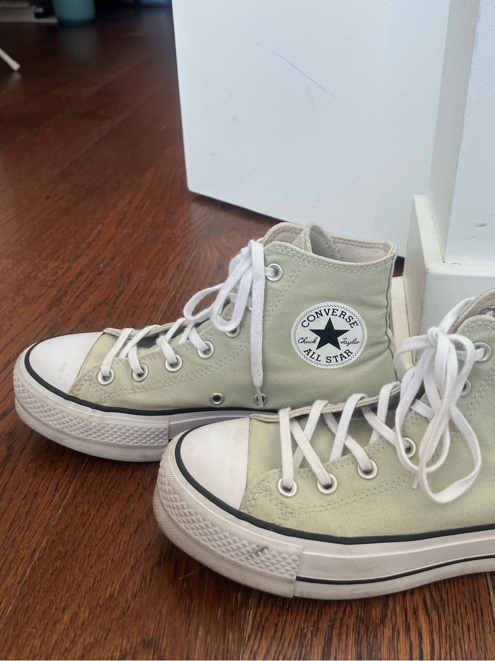 Converse Chuck Taylor All Star High Top Sneakers Sage Green - Size 7